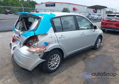 2008 Nissan Versa 1.8S из США, поврежденный, VIN 3N1BC13E28L407624